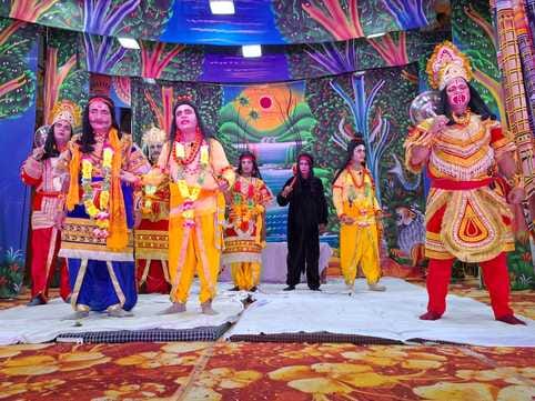 Hanuman brought the Sanjivani herb and saved Lakshman's life.
