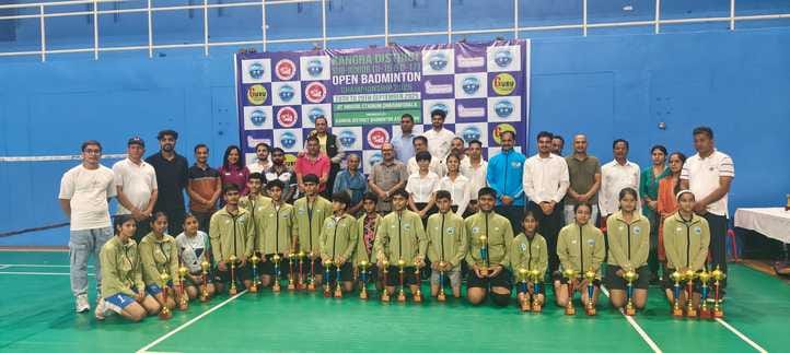 Ritul, Suryansh, Priya and Avni dominated the singles competition.