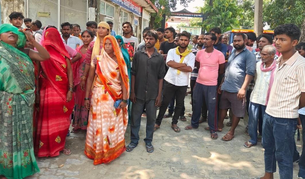 Villagers enraged over beating of youths, surround police station