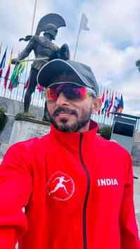 Pradeep brings glory to India abroad by completing the ultra marathon Spartathlon 2025