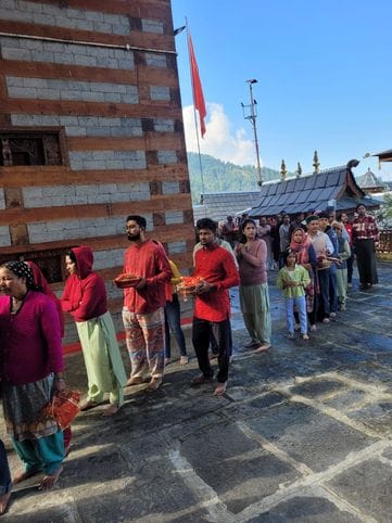 Ashtami celebrated in Bhimakali temple
