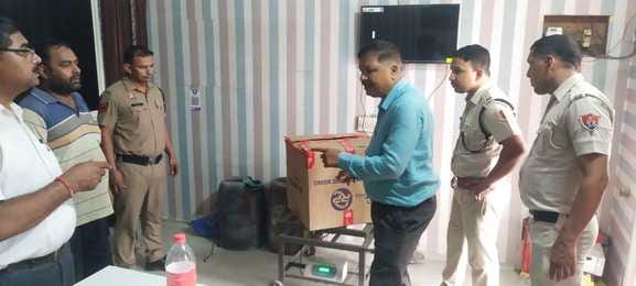 12 quintals of firecrackers recovered from the shop during the raid.