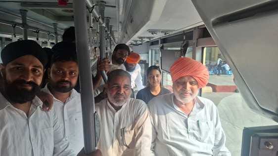 Electric AC bus starts from Radaur to Yamunanagar