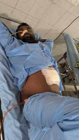 Tent businessman attacked with knife for demanding payment for tent and light
