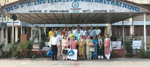 Sampark Foundation organised a workshop in Gauna Karaur