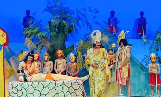 Lakshmana fainted due to Meghnath's powerful arrow.