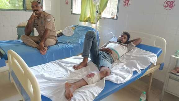 Wanted gangster injured in encounter, shot in leg