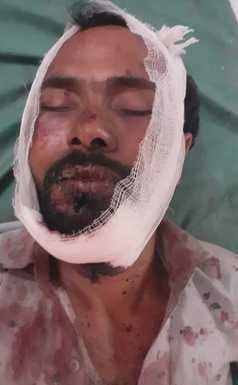 A passenger returning from Delhi was robbed by a gang of poisoners.