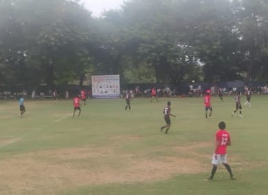 Baba Ratiram Club Bawal defeated Neemlaka in Kabaddi.