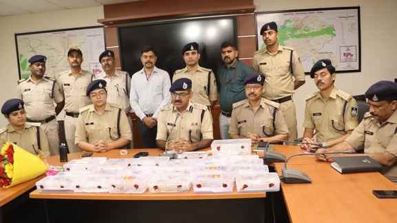 ग्वालियर एसएसपी धर्मवीर सिंह चौहान ने प्रेसवार्ता में किया खुलासा