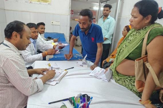 3500 patients treated in the district hospital and medical college