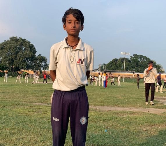 Siddharthnagar News: Divyansh will represent the secondary under-14 cricket team