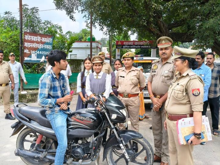 Class 7 student becomes inspector for a day in Kakori