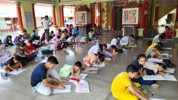Durga festival begins at OCF, worship of the mother