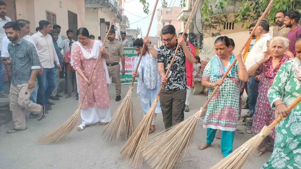 Planted trees and swept the wards