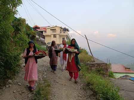 Aathyo festival celebrated by worshipping Dharada-Dharadi