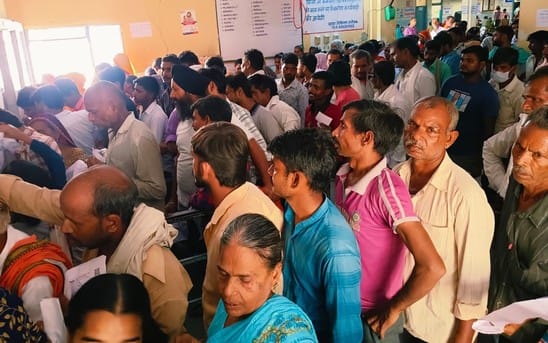 Due to the weather, people are sick and 40% are suffering from fever.