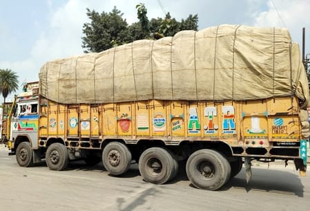 Paddy-laden tractor trolleys will be stopped two kilometers before
