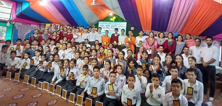 Saraswati Vidya School Aani shines in the Culture Festival and Maths Science Fair