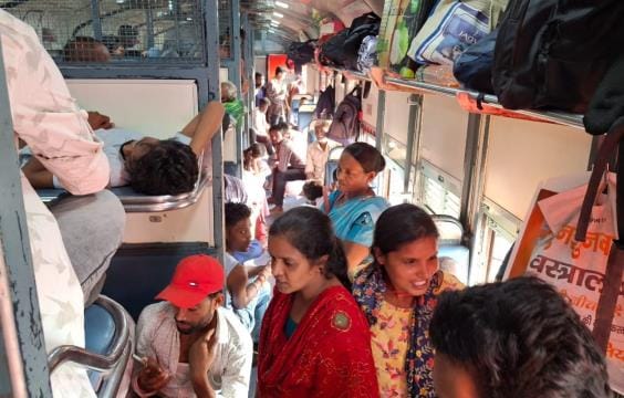 The rush to reach home for the festival increased the problems.