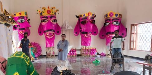 This time a 50 feet tall Ravana will be burnt