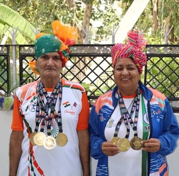 World Elderly Day today: Youthful enthusiasm in old age...winning a flurry of medals