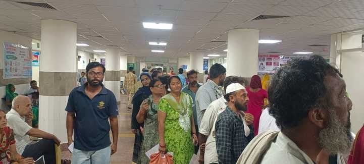 Now two physicians in the district hospital, ICU will start soon