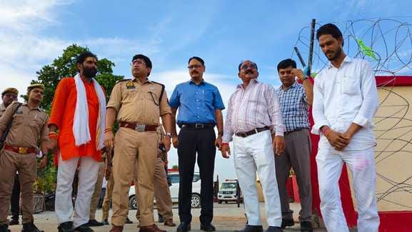 DM and SP inspected the immersion site.