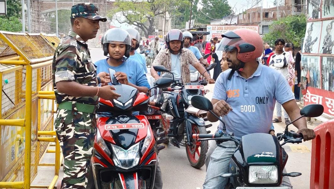In view of Dussehra, vigilance increased on India-Nepal border