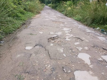 1.54 crore received for the repair of Kopaganj-Kasara road which has been in bad condition for eight years.