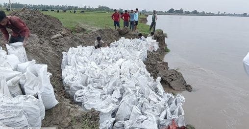 Anti-erosion work begins on Sungarhi-Kiloni