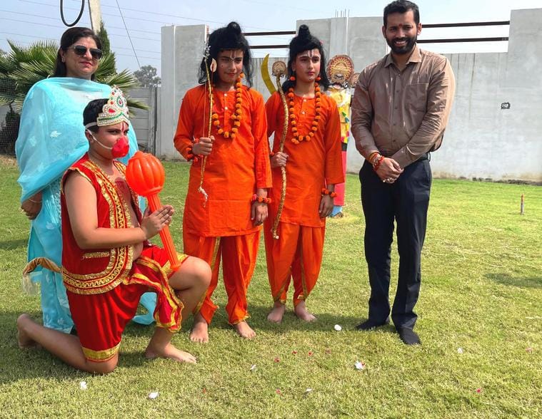 Ravana-Angad dialogue staged in Ramlila