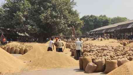 Government paddy procurement will begin from the 3rd, but commission agents are busy