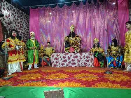 Angad-Ravan dialogue staged