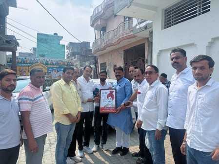 Sonu Gurjar welcomed upon his release from jail
