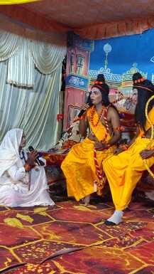 Live enactment of Shabari Ashram and the search for Sita