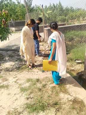 14 patients suffering from vomiting and diarrhea were found in Shahabad grain market.
