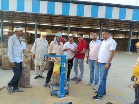 The administration is keeping an eye on those selling crops fraudulently, they will be sold only after verification.