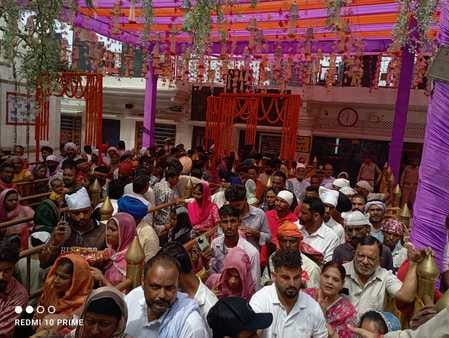 15 thousand devotees bowed their heads at Shri Nainadevi Ji.