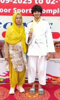 Khushi won the gold medal at the CBSE National Judo Championships.