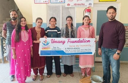 Umang Foundation launched a cleanliness drive