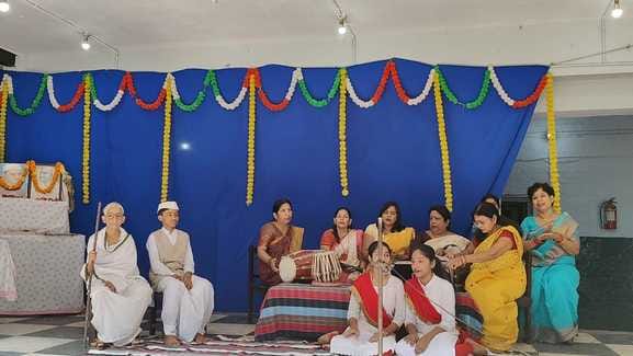Paid homage to Father of the Nation Mahatma Gandhi and Lal Bahadur Shastri with reverence