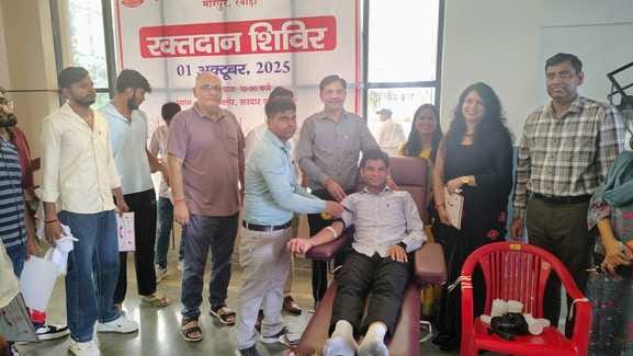Blood donation is the biggest humanitarian donation: Dilbag