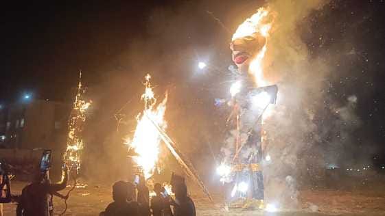 Ego burned, Shri Ram was hailed