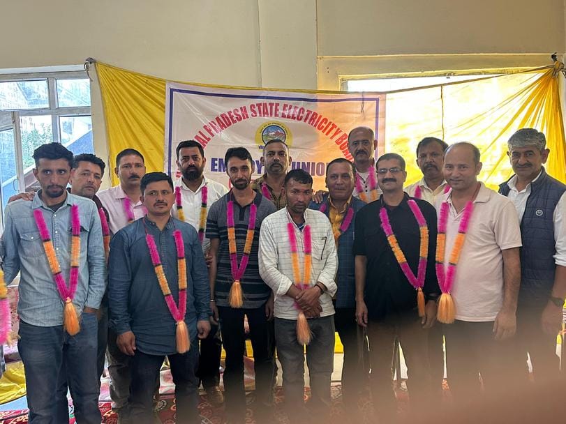 Vinod Sharma became the General Secretary of the Electricity Board Chaupal Unit.