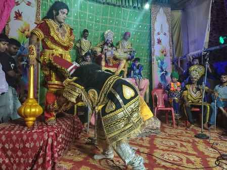 In Ramlila, Nala Neel built a bridge over the sea.