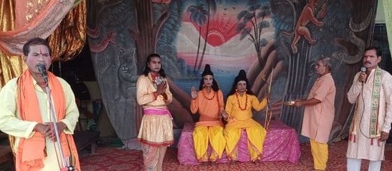 Before attacking Lanka, Rama worshipped Lord Shiva at Rameswaram.