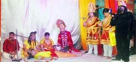 The devotees were moved to tears after watching the enactment of Laxman Murcha.