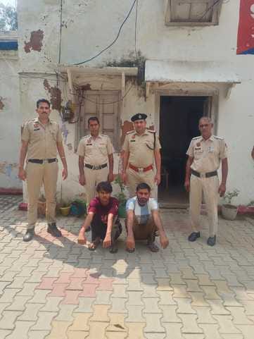 Encounter between police and criminal