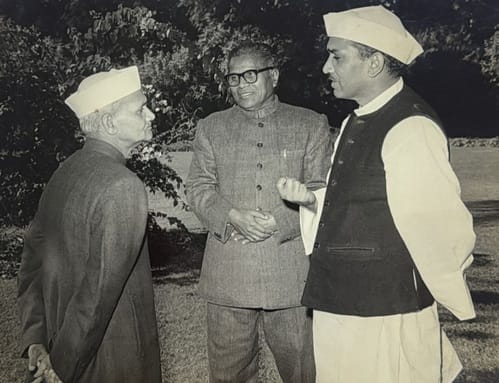 Govind Sahai had close relations with the Father of the Nation and Shastriji.